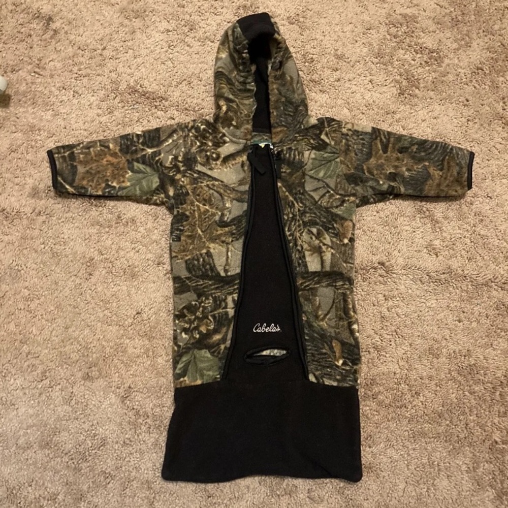 Cabela’s For Kids Infant 6M Car Seat Fleece Sleeper